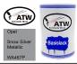 Preview: Opel, Snow Silver Metallic, WA467P: 500ml Lackdose, von ATW Autoteile West.